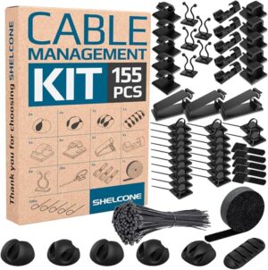 Cable Management Kit 155 Pieces