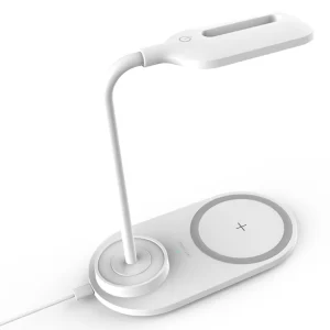 Desk Lamp with Wireless Charging Pad